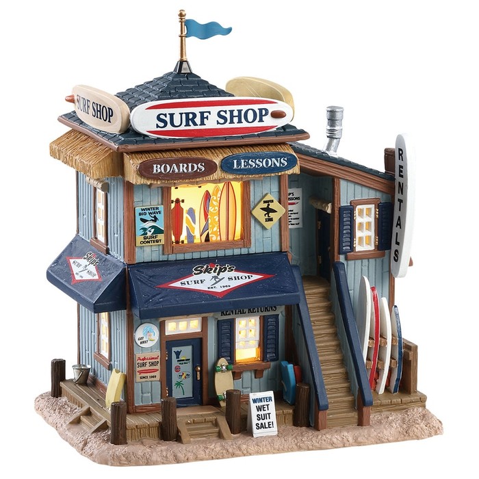 Lemax Skip's Surf Shop