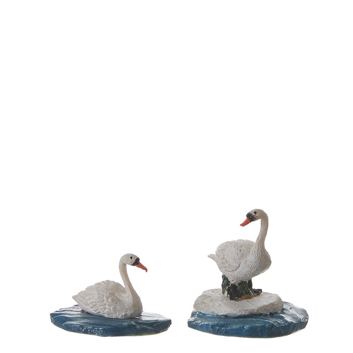 LuVille Swans White 2 pieces