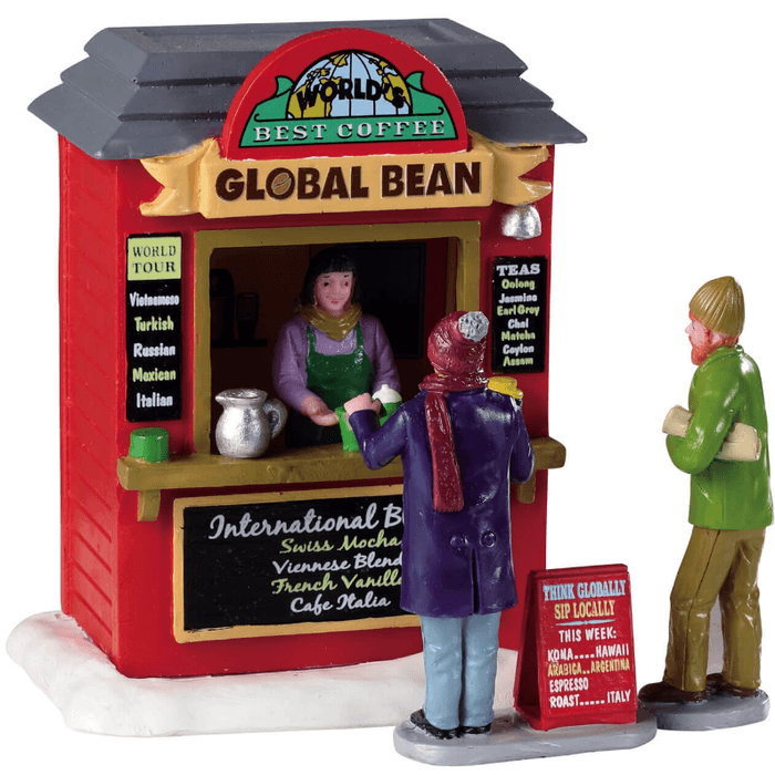 Lemax Global Bean Coffee Kiosk