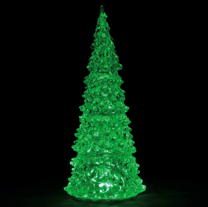 Lemax Crystal Lighted Tree, 3 Color Changeable, Large
