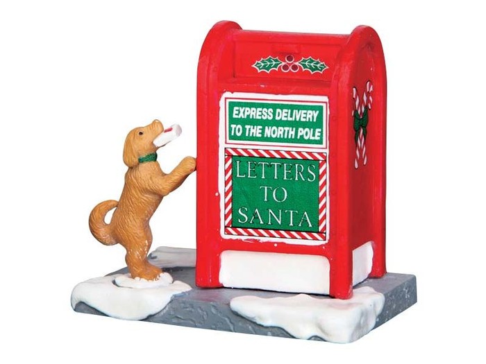 Lemax Santas Mailbox 