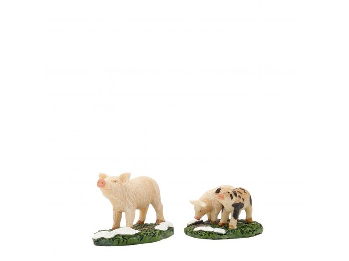 Afbeelding bij LuVille Pig and Piglets set of 2