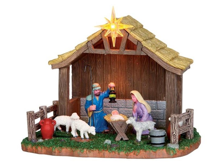 Afbeelding bij Lemax Nativity Scene