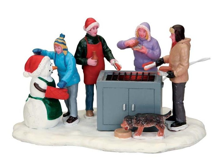Lemax Snowy BBQ