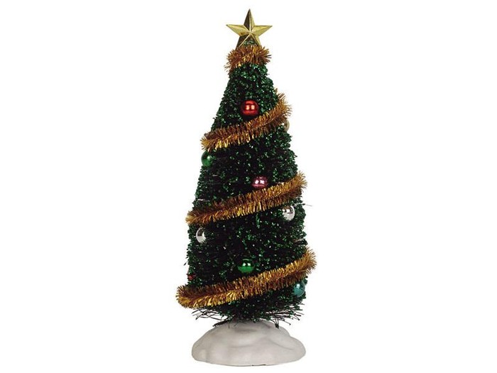 Afbeelding bij Lemax Sparkling Green Christmas Tree, Large