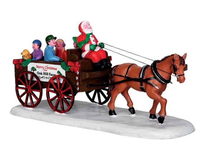 Afbeelding bij Lemax Santas Wagon Ride