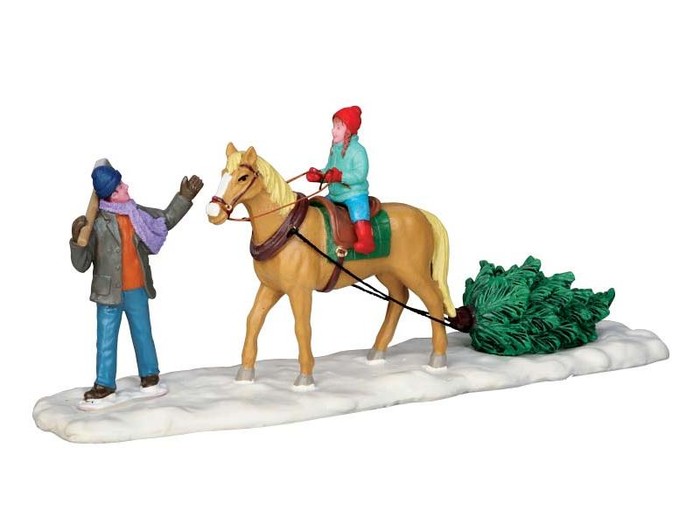 Afbeelding bij Lemax Christmas On Horseback