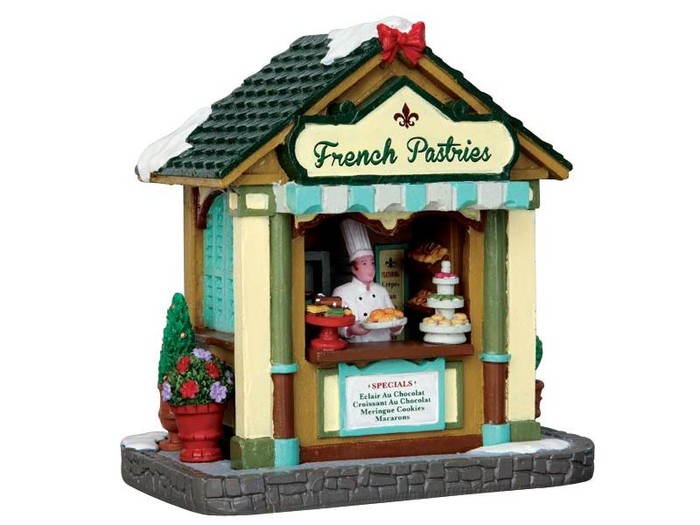Lemax French Pastries Stand
