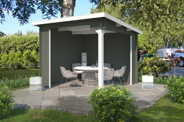 Outdoor Life Products Lara 275 Green Grey-Wit