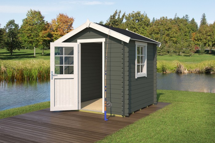 Outdoor Life Products Wels 200 Green Grey-Wit