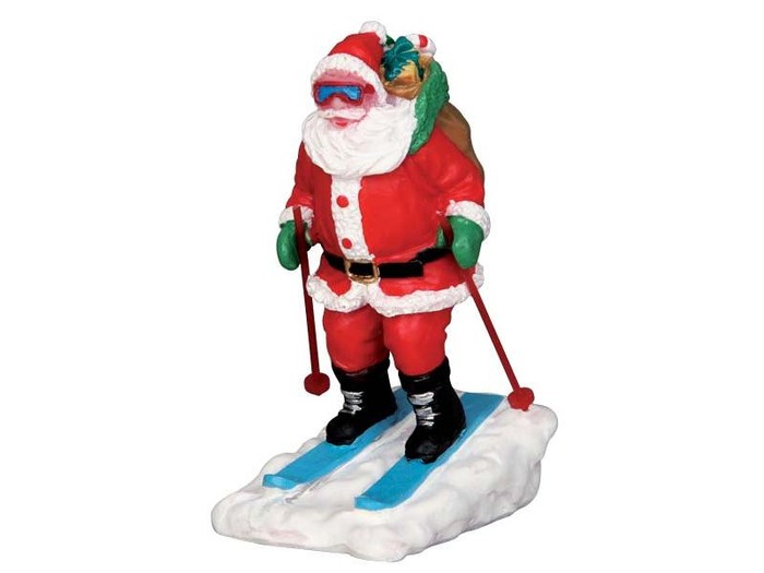 Lemax Santa Skier