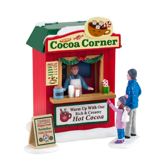 Afbeelding bij Lemax Cocoa Corner, Set of 3