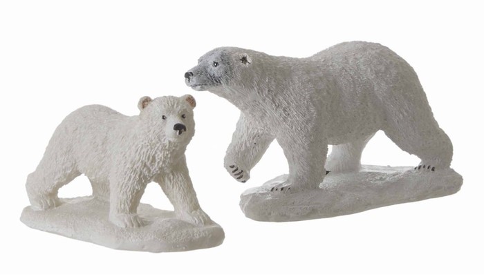 Afbeelding bij LuVille Polar Bear White 2 Pieces