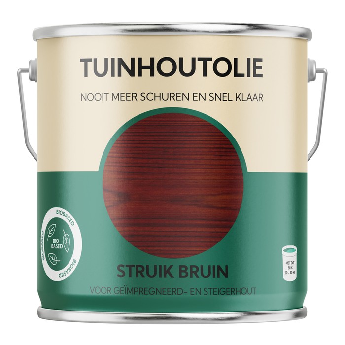 TuinhoutOlie Struik Bruin 2,5 liter